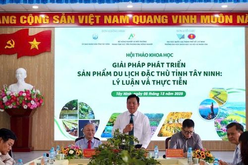 Tây Ninh: Phát triển du lịch đặc trưng, xây dựng nông thôn mới bền vững