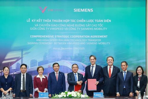 Chọn Siemens Mobility làm đường sắt cao tốc là 'chơi ở trình độ cao nhất'