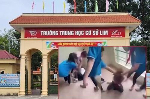 Phẫn nộ nữ sinh Trường THCS Lim bị nhóm bạn đánh 'hội đồng' phải nhập viện