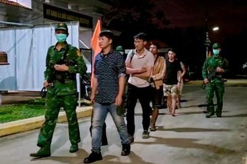 Bộ đội Biên phòng Tây Ninh bắt giữ 13 người nhập cảnh trái phép từ Campuchia