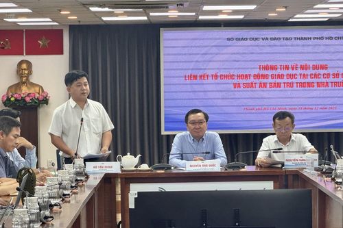 TP Hồ Chí Minh: Sẽ rà soát, chấn chỉnh hoạt động liên kết giảng dạy và suất ăn bán trú