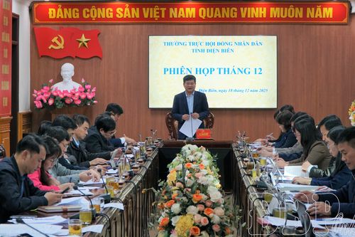 Xem xét, thống nhất một số nội dung quan trọng tại phiên họp Thường trực HĐNĐ tỉnh tháng 12/2025