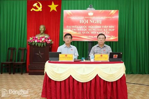 Cử tri xã Lộc Hưng, Tân Lợi kiến nghị nhiều vấn đề dân sinh