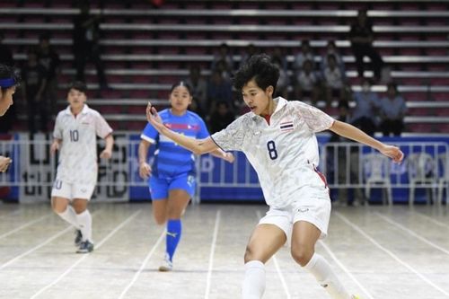 Thắng áp đảo 5-0, futsal nữ Thái Lan giành HCĐ SEA Games 33