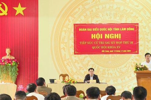 Cử tri xã Đắk Song đánh giá cao chính quyền địa phương 2 cấp gần dân, sát dân