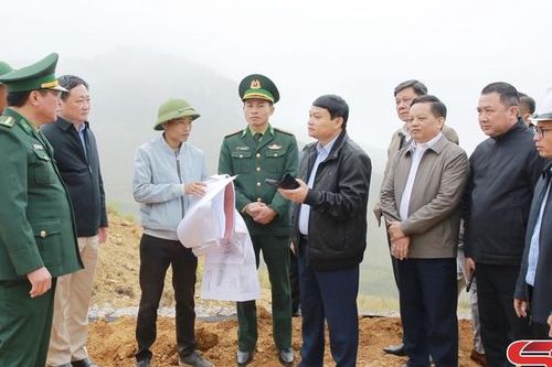 Đẩy nhanh tiến độ xây dựng Cửa khẩu quốc tế Lóng Sập