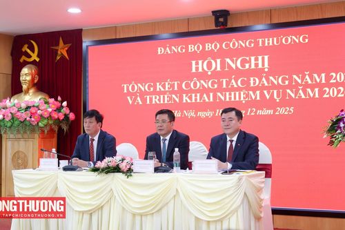 Tiếp tục nâng cao hiệu quả, tạo chuyển biến rõ rệt trong công tác xây dựng Đảng tại Bộ Công Thương năm 2026