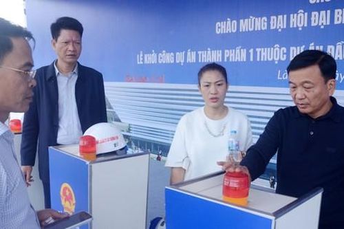 Thứ trưởng Nguyễn Danh Huy kiểm tra công tác chuẩn bị lễ khởi công dự án đường sắt Lào Cai
