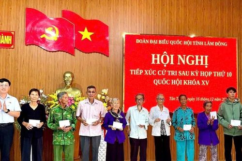 Cử tri xã Tân Thành kiến nghị sớm triển khai dự án đập ngăn mặn sông Phan
