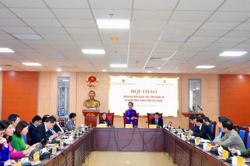 Hội thảo khoa học 'Đoàn ĐBQH tỉnh Nghệ An – 80 năm đồng hành cùng đất nước'