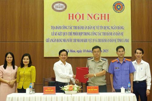 Cà Mau: Tăng cường phối hợp thi hành án dân sự trong lĩnh vực tín dụng, ngân hàng
