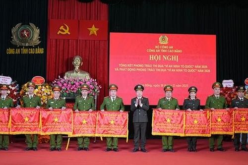Công an tỉnh Cao Bằng tổng kết công tác năm 2025, triển khai nhiệm vụ năm 2026