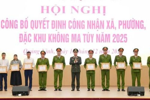 Quảng Ninh công bố 14 xã, đặc khu không ma túy