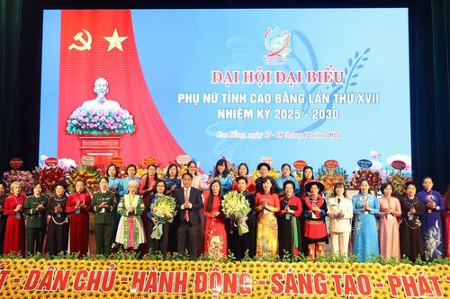 Đại hội đại biểu Phụ nữ tỉnh lần thứ XVII, nhiệm kỳ 2025 - 2030 thành công tốt đẹp