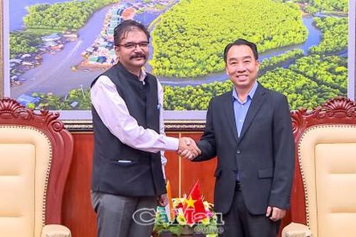 Lãnh đạo tỉnh Cà Mau đón tiếp Tổng Lãnh sự Ấn Độ tại TP Hồ Chí Minh
