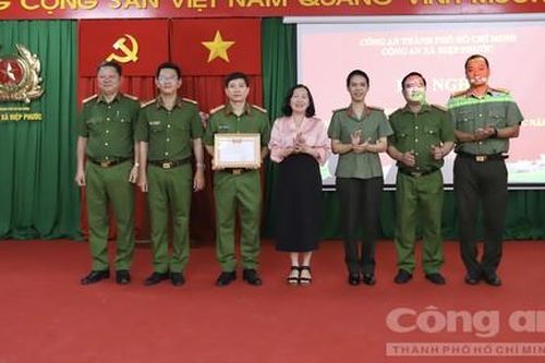 Công an xã Hiệp Phước giữ vững an ninh trật tự sau sáp nhập, tiếp tục kéo giảm tội phạm