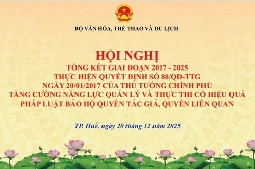 Tổng kết, chia sẻ kinh nghiệm quản lý, thực thi quyền tác giả, quyền liên quan