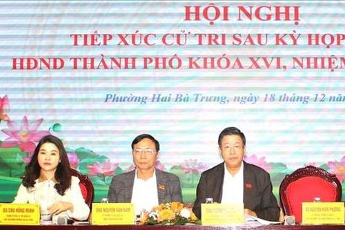 Cử tri hoan nghênh lắp đặt camera AI giám sát xử lý vi phạm trật tự đô thị