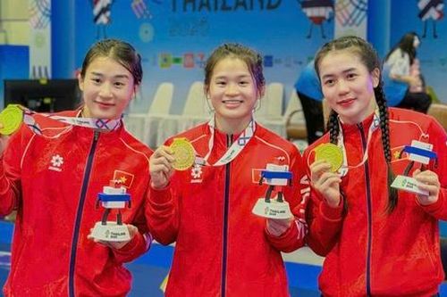 Kỳ tích 3 chị em ruột ở Huế cùng giành Huy chương Vàng SEA Games 33