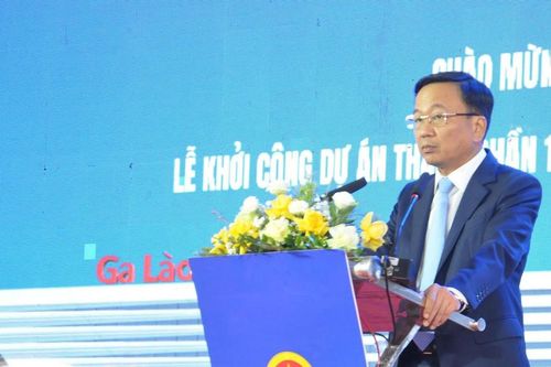 Lào Cai: Khởi công tuyến đường sắt Lào Cai - Hà Nội - Hải Phòng