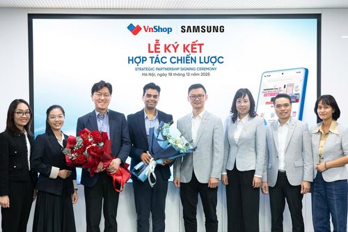 Samsung đưa sản phẩm lên VnShop thông qua hợp tác chiến lược