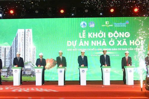 Đà Nẵng khởi công 2 dự án nhà ở xã hội với gần 2.000 căn hộ