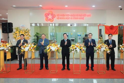 Bộ KH&CN khai trương Bộ phận Một cửa tập trung, hiện đại