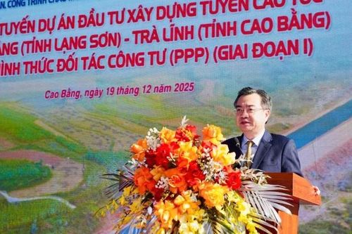 Lễ thông tuyến dự án cao tốc Đồng Đăng-Trà Lĩnh giai đoạn 1