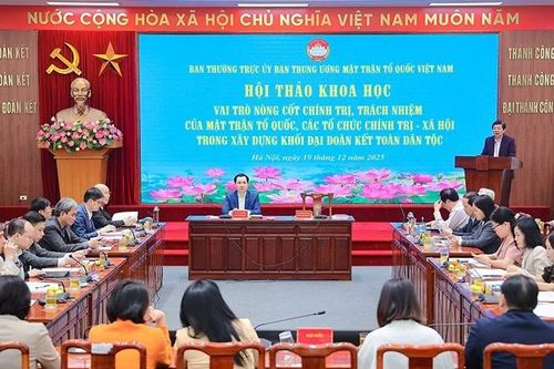 Tìm giải pháp cụ thể hóa Chiến lược đại đoàn kết toàn dân tộc đến năm 2030, tầm nhìn 2045