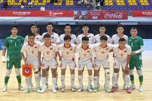 Đội tuyển futsal Việt Nam khép lại SEA Games 33 bằng chiến thắng trước Myanmar
