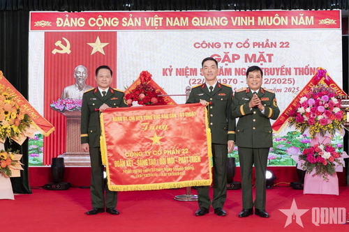 Công ty Cổ phần 22 vững bước trên mặt trận hậu cần và kinh tế