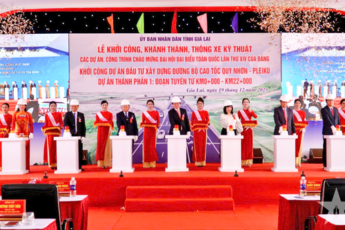 Gia Lai: Đồng loạt khởi công, khánh thành 10 công trình, dự án trọng điểm