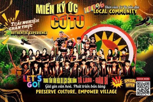 Chương trình nghệ thuật cộng đồng đặc sắc Miền ký ức Cơ Tu