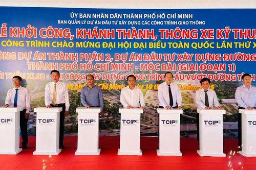 Khởi công dự án thành phần cao tốc TPHCM - Mộc Bài