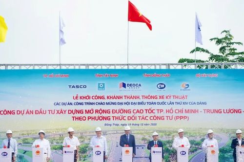 Miền Tây đồng loạt khởi công, thông xe hàng loạt dự án hạ tầng trọng điểm