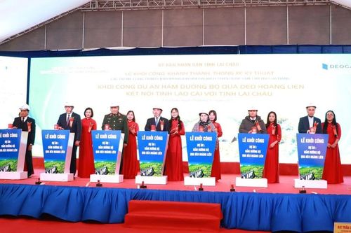 Lai Châu khởi công Dự án Quần thể du lịch nghỉ dưỡng và Hầm đèo Hoàng Liên Sơn