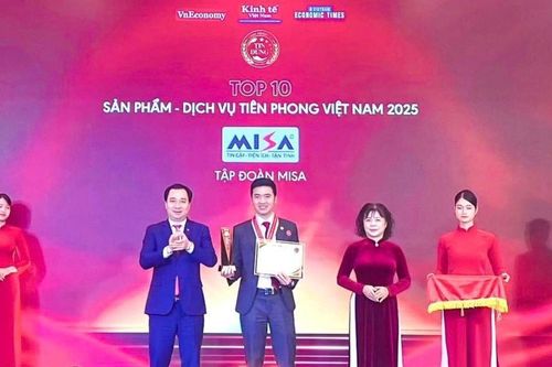 MISA eShop được vinh danh Top 10 Sản phẩm - Dịch vụ Tiên phong năm 2025