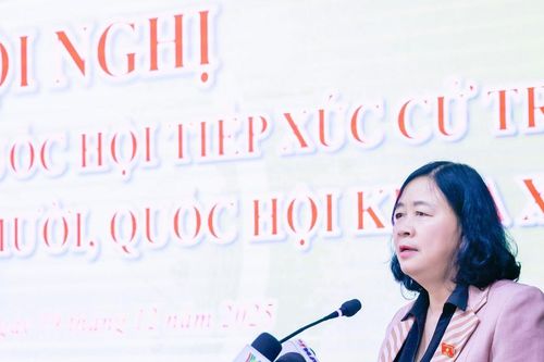 Chủ tịch Ủy ban Trung ương MTTQ Việt Nam tiếp xúc cử tri Hà Nội