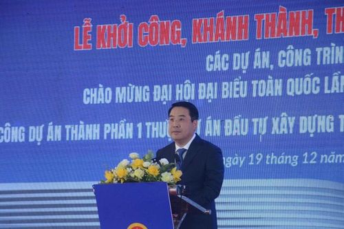 Khởi công đường sắt Lào Cai - Hà Nội - Hải Phòng và hầm qua đèo Hoàng Liên