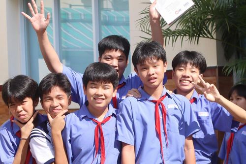 Trường học giữa trung tâm TPHCM, học sinh chỉ phải đóng 10.000 đồng mỗi tháng