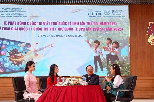 Cuộc thi viết thư Quốc tế UPU 2026: Kết nối con người thời số hóa