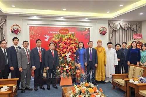 MTTQ Việt Nam chúc mừng Giáng sinh Hội thánh Tin Lành Việt Nam (miền Bắc)