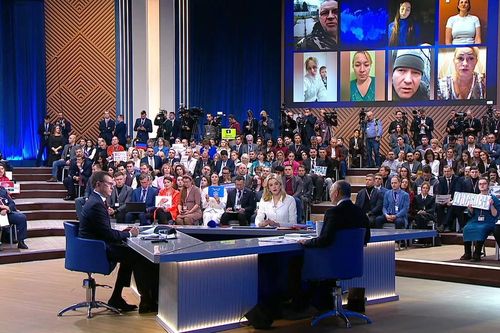 Tổng thống Putin nhận định về nền kinh tế Liên bang Nga