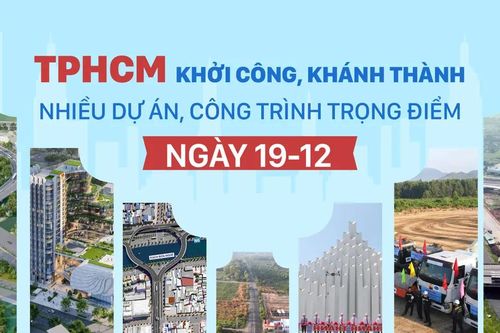 TPHCM khởi công, khánh thành nhiều dự án, công trình trọng điểm