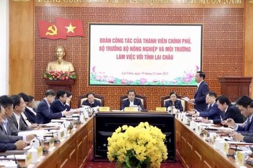 Bộ trưởng Nông nghiệp và Môi trường: Lai Châu cần khai thác hiệu quả khoáng sản