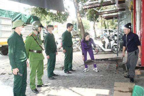 Phường Hạc Thành quyết liệt thiết lập lại trật tự đô thị