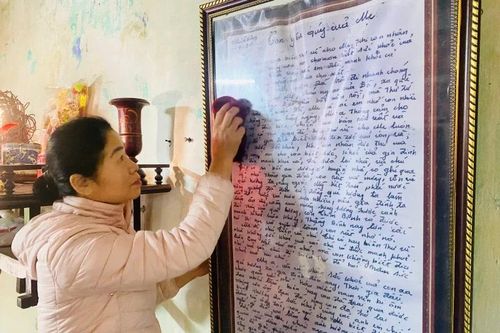 Di thư của người lính (Bài 5): Bức thư duy nhất, là kỷ vật thiêng liêng