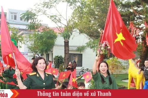 Học sinh mầm non đồng diễn kỷ niệm 81 năm Ngày thành lập Quân đội Nhân dân Việt Nam