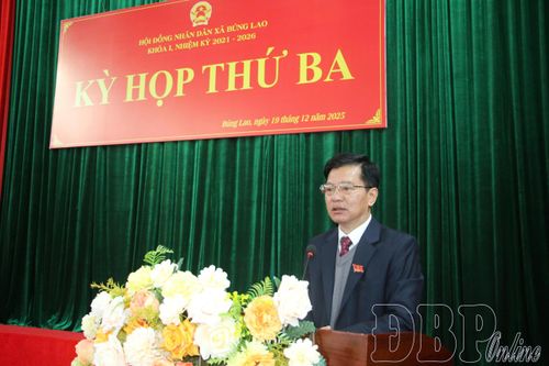 HĐND xã Búng Lao, Na Sang, Mường Ảng thông qua nhiều nghị quyết