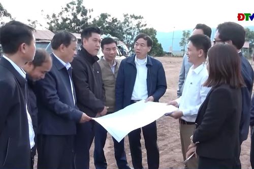 Chủ tịch UBND tỉnh Lê Văn Lương kiểm tra tiến độ dự án trọng điểm tại xã Si Pa Phìn